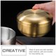 thumbnail image 1 of unbranded De Acero Inoxidable Dorado Con Para Sopa En Casa Bowl Multiusos Compacto Y Duradero, 1 of 5