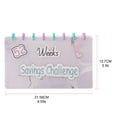 thumbnail image 5 of AOOOWER 52 Week Savings Challenge Saving Challenges with Envelope Budget Book, 5 of 12