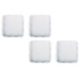thumbnail image 4 of CHUANK 4Pcs Square Coaster Molds Novel  Edge Cup Mat Molds DIY Crystal Epoxy Mold, 4 of 8