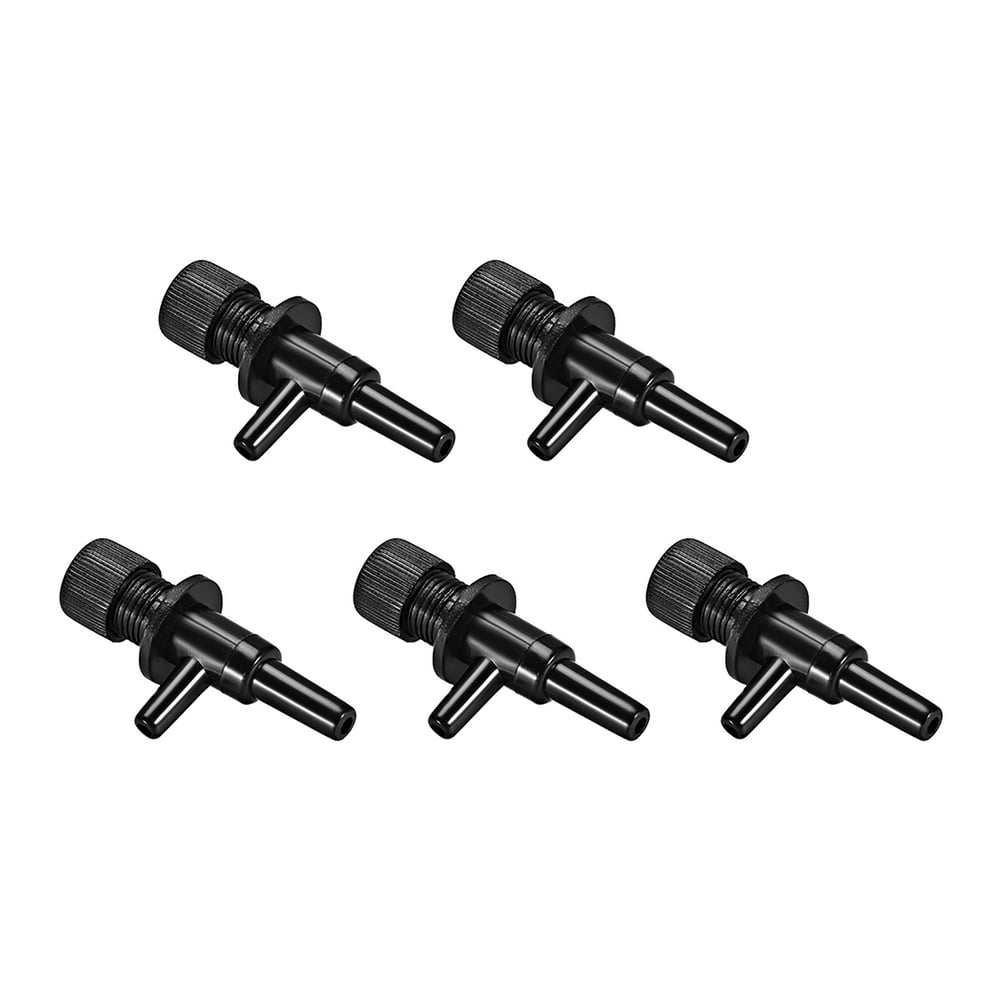 Aquarium Air Valve 2 Way Air Pump Control Valves for Fish Tank Plastic