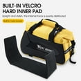 thumbnail image 4 of CYCLING GEAR: WEST BIKING Expandable 13L-25L Hard Shell Rear Seat Pannier Bag, Multi-Functional PVC+TPU Bicycle Cargo Carrier with Handheld Design, Optional Type A/B/C, 400x230x200mm, Black, 4 of 6