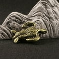 thumbnail image 2 of WESIEVYA 1Pcs Copper Turtle Statue Turtle Decor Classic Design For Home And Garden 4.7x3.5Cm, 2 of 8