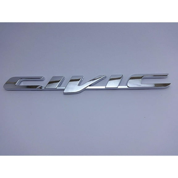 Lifestyle Automotive Decals & Stickers Silver Chrome Effect