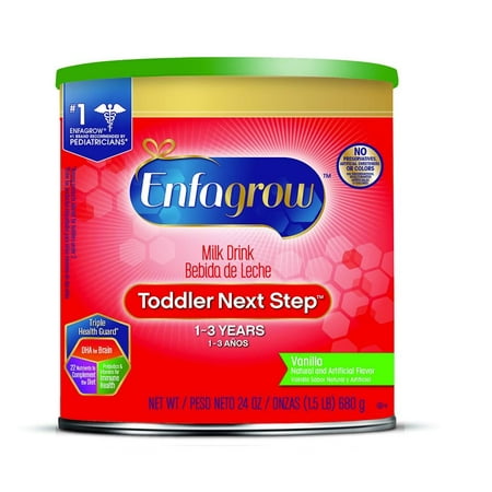 Enfagrow Toddler Next Step Vanilla Milk Drink, Powder, 24 oz Can