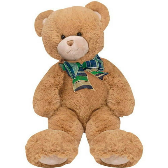 First & Main Plush Stuffed Brown Bear, 15" Sitting Position