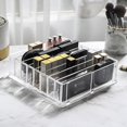 thumbnail image 2 of Caja de maquillaje de acrílico, caja de almacenamiento para el cuidado de la piel, joyería cosmética, artículos pequeños, cubo cuadrado a prueba de agua, contenedor a prueba de polvo Feliz Sencillez, 2 of 5