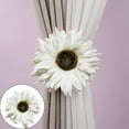 thumbnail image 2 of Koadzawe Silk White Sunflowers Artificial Flowers Long Stem Sunflowers Fake Flowers 1Pcs Faux Vintage Fall Sunflowers Bouquet Bulk For Home Wedding Birthday Party Centerpieces Decorations, 2 of 7