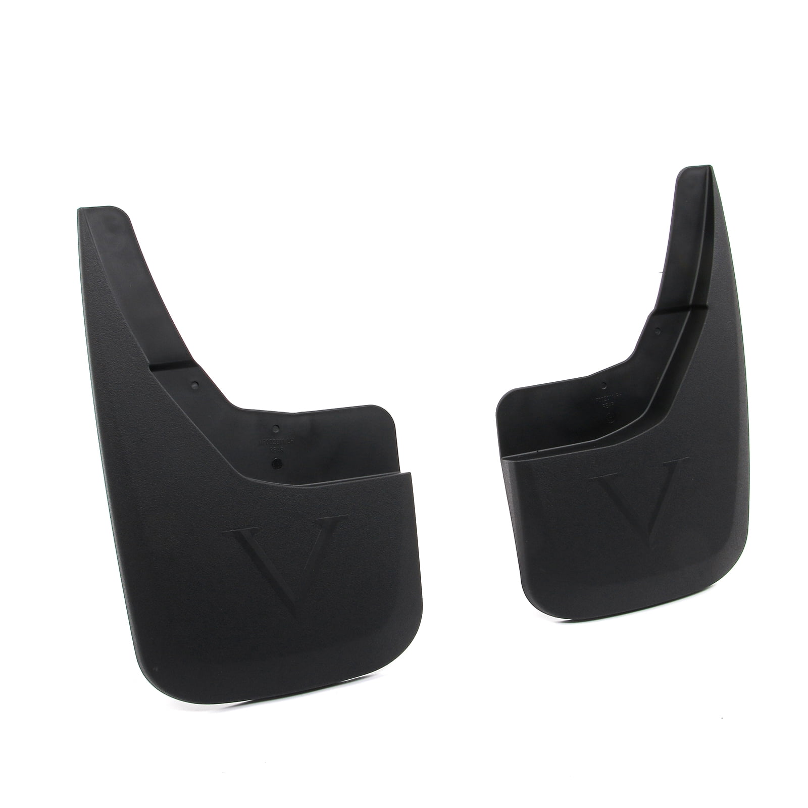 Ikon Motorsports Compatible with 14-18 Chevy Silverado 1500 PP Mud Flaps Mud Guards Splash Guards 4pcs Sets