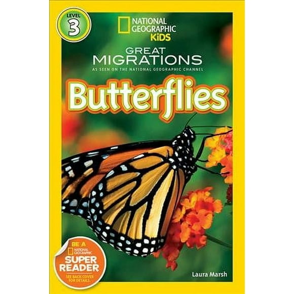 Pre-owned Great Migrations Butterflies, Paperback by Marsh, Laura, ISBN 142630739X, ISBN-13 9781426307393