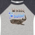 thumbnail image 4 of Inktastic Whale, Hello Cute Whale Shark with Bubbles Boys or Girls Baby Bodysuit, 4 of 5