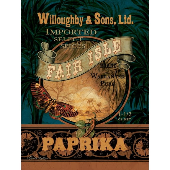 Art.com Paprika Art Print by Pamela Gladding, 18" x 24"