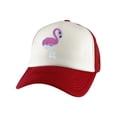 thumbnail image 1 of Gravity Threads Chapeau de Camionneur Ajustable Flamant Rose Rose - Rouge/blanc, 1 of 2