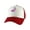 Red/White, variant on Pink Flamingo Adjustable Trucker Hat - Black