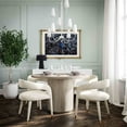 thumbnail image 6 of TOV Furniture Lucia Cream Velvet Dining Chair, 6 of 6