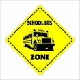 thumbnail image 2 of SignMission X-20-SCHOOL BUS 20 in. School Bus Zone Xing Crossing Sign, 2 of 4