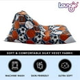 thumbnail image 7 of Bean Bag Covers Sport Black Microfiber 55"x35" Microfiber Storage, 7 of 7