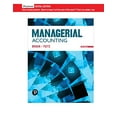 thumbnail image 1 of Pre-Owned Managerial Accounting [RENTAL EDITION], 9780135863916, 0135863910, Paperback, 6 edition, 1 of 1