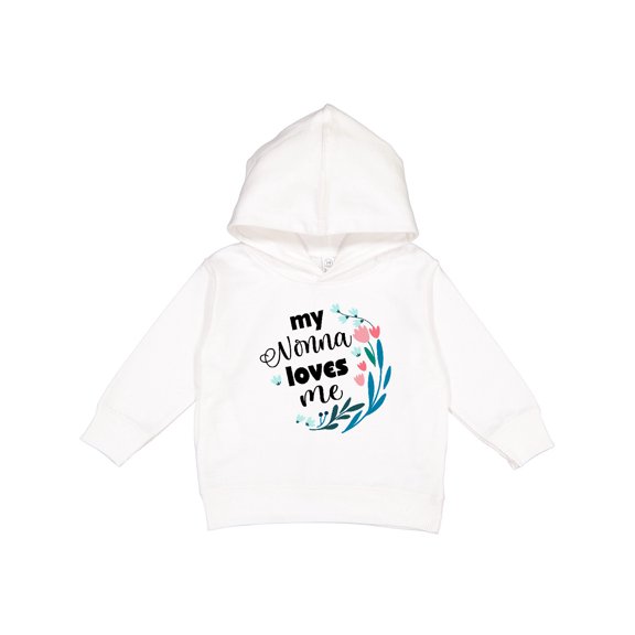 Inktastic My Nonna Loves Me for Girls Granddaughter Toddler Hoodie