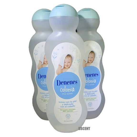 3 Pack Denenes Gentle Baby Cologne 600 ml each Colonia  para Bebe