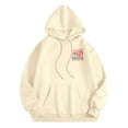 thumbnail image 5 of FASHOFT Cute Palm Hoodies For Women Oversized Graphic Sweatshirt Baggy Aesthetic Hoodie Y2k Trendy Teen Girls Preppy Clothes Beige L, 5 of 7