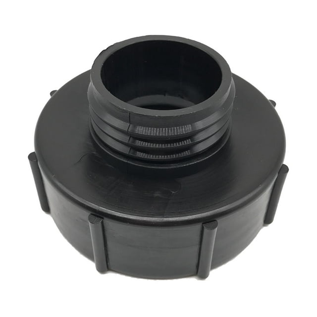Adaptador profesion Ibc Tote, Conector de manguera Conector de 3 pulgadas a 2 pulgadas Conector agua de rosca a