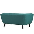 thumbnail image 5 of Modway Bestow 3 Piece Upholstered Fabric Sofa Loveseat and Armchair Set in Teal, 5 of 6