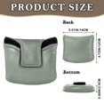 thumbnail image 2 of Haosy Spearmint Golf Mallet Putter Cover Strong Magnetic Leather Golf Club Headcover Closure, 2 of 7