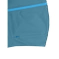 thumbnail image 4 of Women Full Zip Stand Collar Windproof Athletic Vest Sleeveless Running Golf Jacket with Storage Pocket Peacock Blue L, 4 of 5