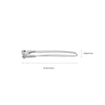 thumbnail image 2 of Pinces de Coiffage en Acier Inoxydable pour le Positionnement de la Coiffure, 2 of 7