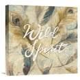 thumbnail image 1 of Global Gallery Albena Hristova 'Feather Toss Square Wild Spirit' Canvas Wall Art, 1 of 4