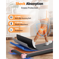thumbnail image 5 of TKW 3-in-1 Under Desk Walking Pad Treadmill, Portable Compact walk pad for Apartment Gym & Small Space, 200 lbs Capacity Walking Pad walkingpad treadmill, Pink, 5 of 5