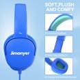 thumbnail image 3 of Auriculares Jimonyer Kids con cable de 3,5 mm con limitador de volumen, 3 of 7