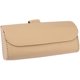 thumbnail image 1 of Soporte para gafas para parasol de coche, estuche de cuero con clip para gafas de sol, accesorios interiores de automóvil que se aplican a todos los modelos de coche (beige), 1 of 4