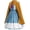 Cosplay Dress + Cloak + Scarf, variant on KAWELL Holly Wheeler Cosplay Dress Cloak Scarf Costume Halloween Carnival Outfits(Without Bag)