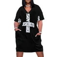 thumbnail image 1 of Yo no soy Jesucristo García Camiseta Sudadera etc Vestido suelto con bolsillos Vestidos largos vestidos de moda para mujer Cóctel de vestidos, 1 of 7