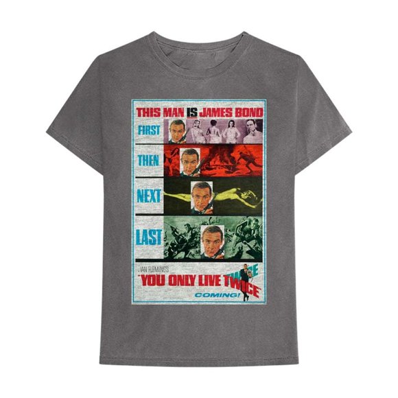 James Bond Adult You Only Live Twice Cotton T-Shirt