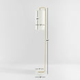 thumbnail image 4 of SAFAVIEH Troilus 64 in. Modern White Ceramic Floor Lamp with White Linen Shade, 7.00 x 10.00 x 64.00, 4 of 11