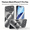 Black, variant on Kickstand Clear Case for iPhone 17 Pro Max compatible with MagSafe – Black