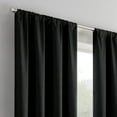 thumbnail image 4 of Eclipse Kendall Solid Scalloped Valance (1 Panel), 42 In Wide x 18 In Long, Black, 4 of 7