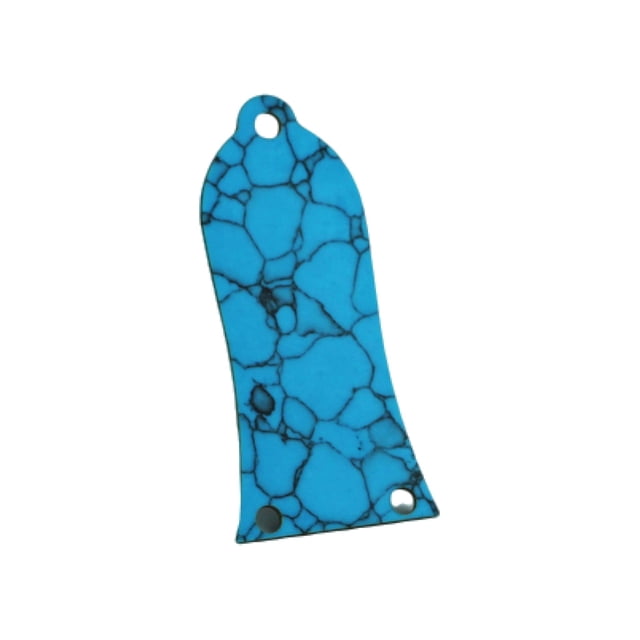 Cubierta para clavijero de guitarra Guyker JA-3006 de 3 orificios, turquesa