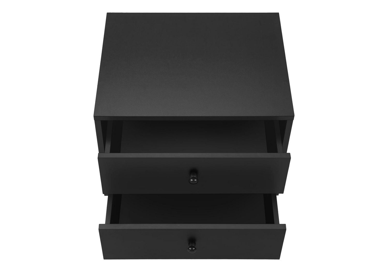 Monarch Specialties Table D'appoint, Chambre À Coucher, Bout, Salon, Table De Nuit, Table D'appoint, Tiroir De Rangement, Stratifié Blanc, Moderne, Contemporain