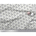 thumbnail image 3 of Soimoi polyester Crepe Fabric Leaves & Floral Hand Drawn Fabric Prints By Yard 52 Inch Wide, 3 of 3