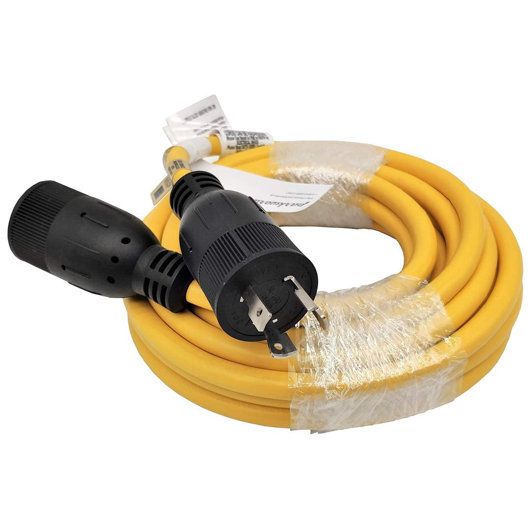 Parkworld 61742 NEMA L5-20 Extension Cord, Locking 3-Prong, 20 AMP, 125 Volts, 5000 Watts (25FT)