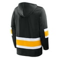 thumbnail image 5 of Men's Fanatics Black Pittsburgh Penguins Prime Time Fleece Hoodie, 5 of 6