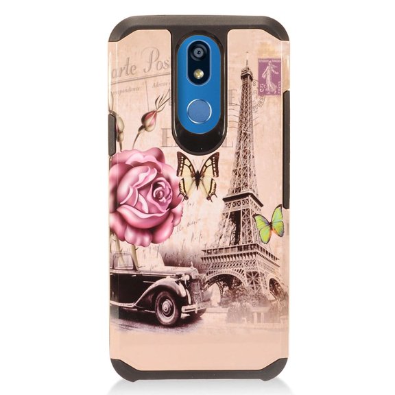 GSA Astronoot Image Hybrid Case for LG K40, Harmony 3 - Vintage Paris