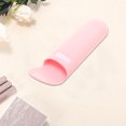 thumbnail image 3 of Unique Bargains 1 Pc Convenient Makeup Bag for Travel Pink Silicone, 3 of 4