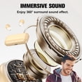 thumbnail image 6 of Small Invisible Tiny Earbuds Wireless Bluetooth Earphones for Small Ears ENC Noise Cancelling Soft in Ear Headphones TWS Sleep Mini Discreet Comfortable Ear Buds for iPhone Android Side Sleeping Work, 6 of 7