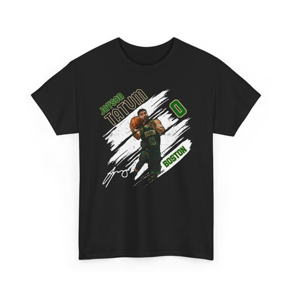 2024 Boston Jayson Tatum #0 Cartoon basketball fan gifts Unisex Cotton Tee