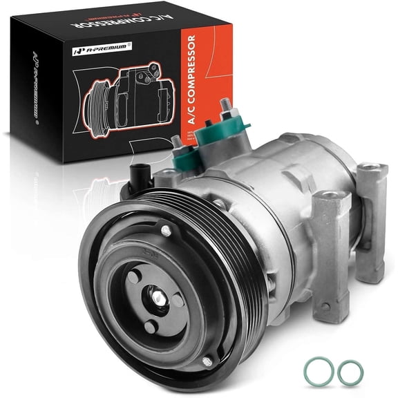A-Premium AC Compressor with Clutch Compatible with Hyundai Entourage 2007-2009 Kia Sedona 2006-2009 V6 3.8L