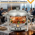 thumbnail image 2 of Bufetera Redonda 7.5l Kit 4pz Cacerola Vapor Acero Catering Gutstark, 2 of 7